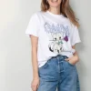 Ganni shirt - T3995 Basic Jersey Rose Cat - Bright White