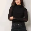 Ganni trui - T3815 Long Sleeve Rollneck - Black