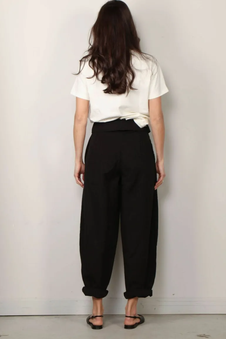 Ganni T-shirt - Heavy Cotton Bow Relaxed T-shirt - Egret