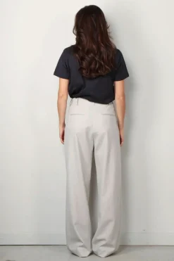 Ganni T-shirt - Basic Jersey Moonlight Relaxed T-shirt - Phantom