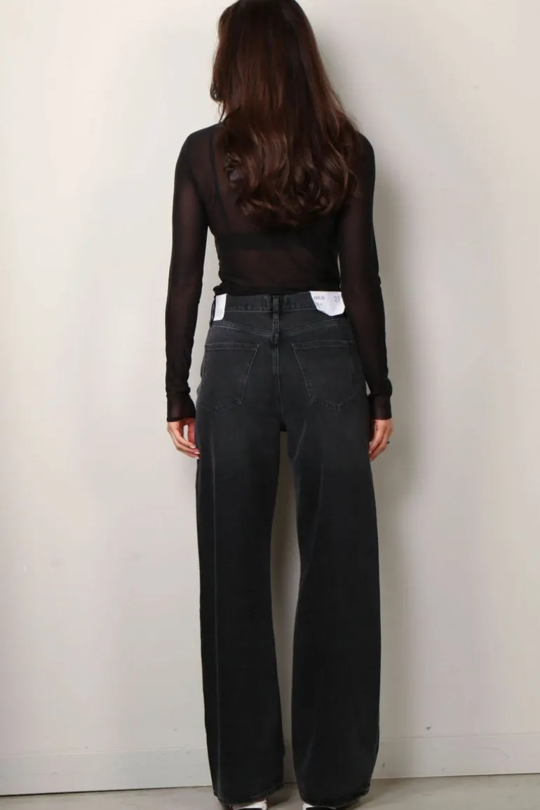 Ganni trui - T3815 Long Sleeve Rollneck - Black