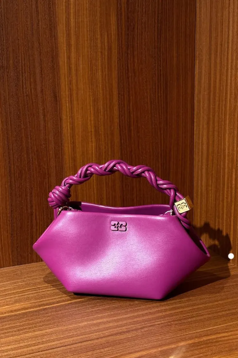 Ganni Tas - Bou Bag Mini - Boysenberry