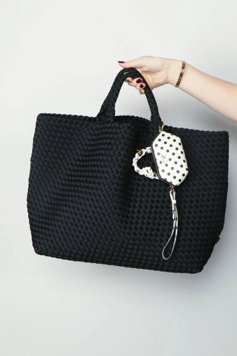 Ganni Tas - Bou Bag Nano Print Dots - Egret
