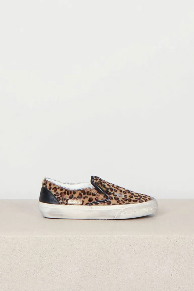 Golden Goose Sneakers - VCE Horsy - Black Brown