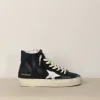 Golden Goose Sneakers - Hi Francy - Blue/Silver
