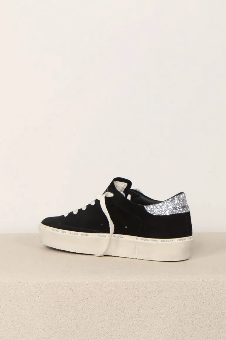 Golden Goose Sneakers - Hi Star - Black / Silver