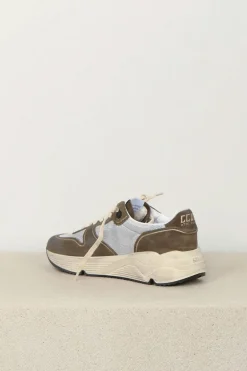 Golden Goose Sneakers- Running Sole - White / Red / Beige / Ice