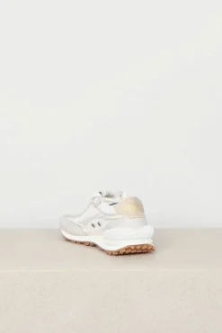 Golden Goose Sneakers - Running Marathon - Beige / Light Grey