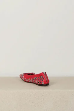 Golden Goose Ballerina's - Amy - Lipstick Red