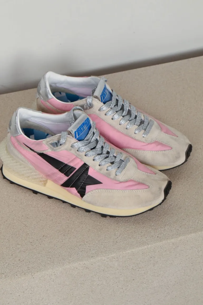 Golden Goose Sneakers - Marathon - Pink Gold Silver
