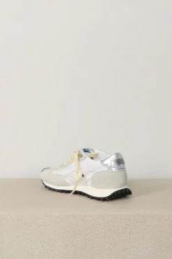 Golden Goose Sneakers - Running Marathon - White / Grey / Silver