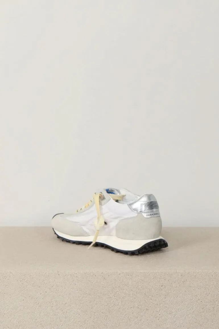 Golden Goose Sneakers - Marathon Sneakers - White/Grey/Silver