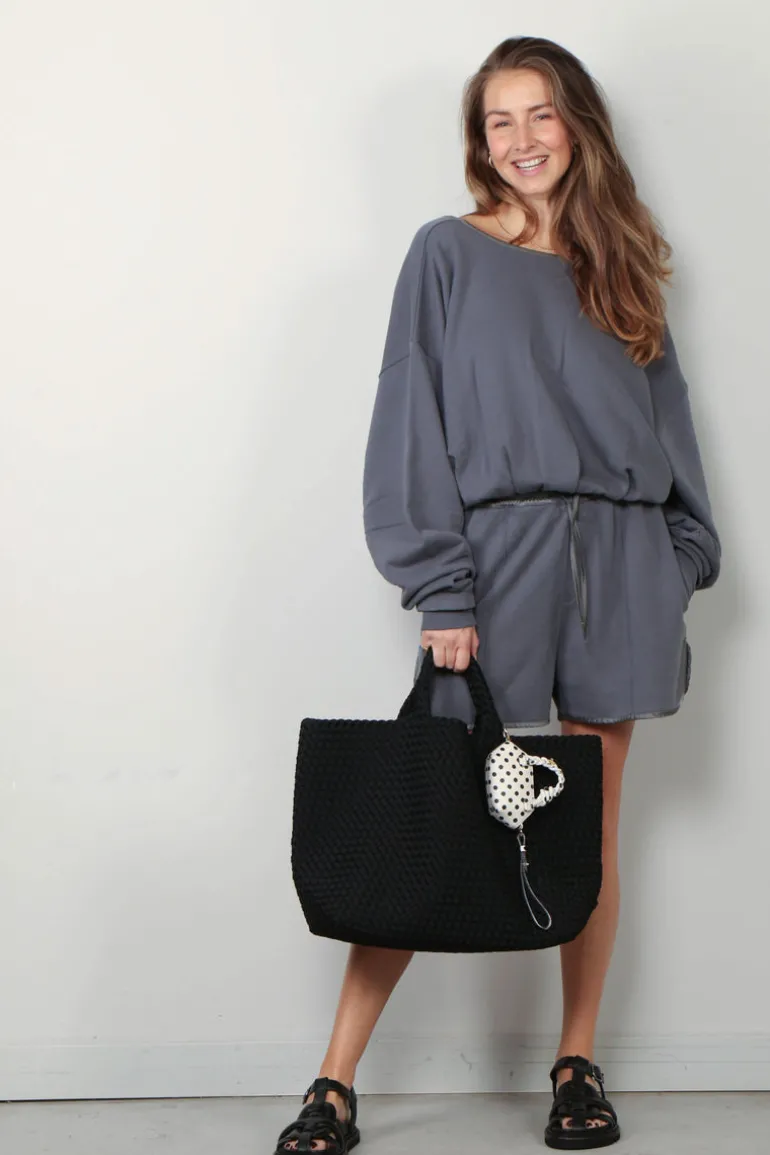 Halfboy Sweater - Oblo Fleece - Turbulence