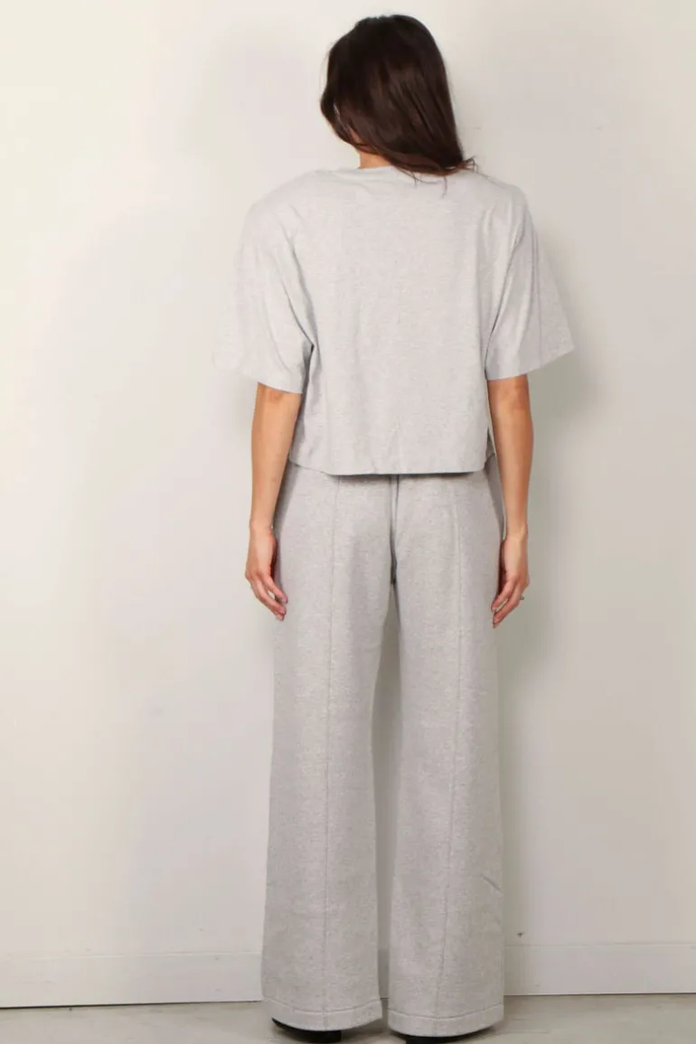 Halfboy T-shirt - Power t-shirt - Light grey melange