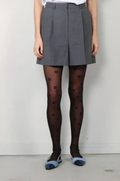 Herskind Short - Reggy - Light Grey Pinstripe