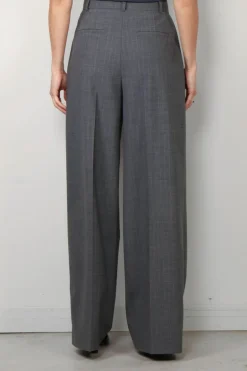 Herskind Broek - Kelly - Light Grey Pinstripe