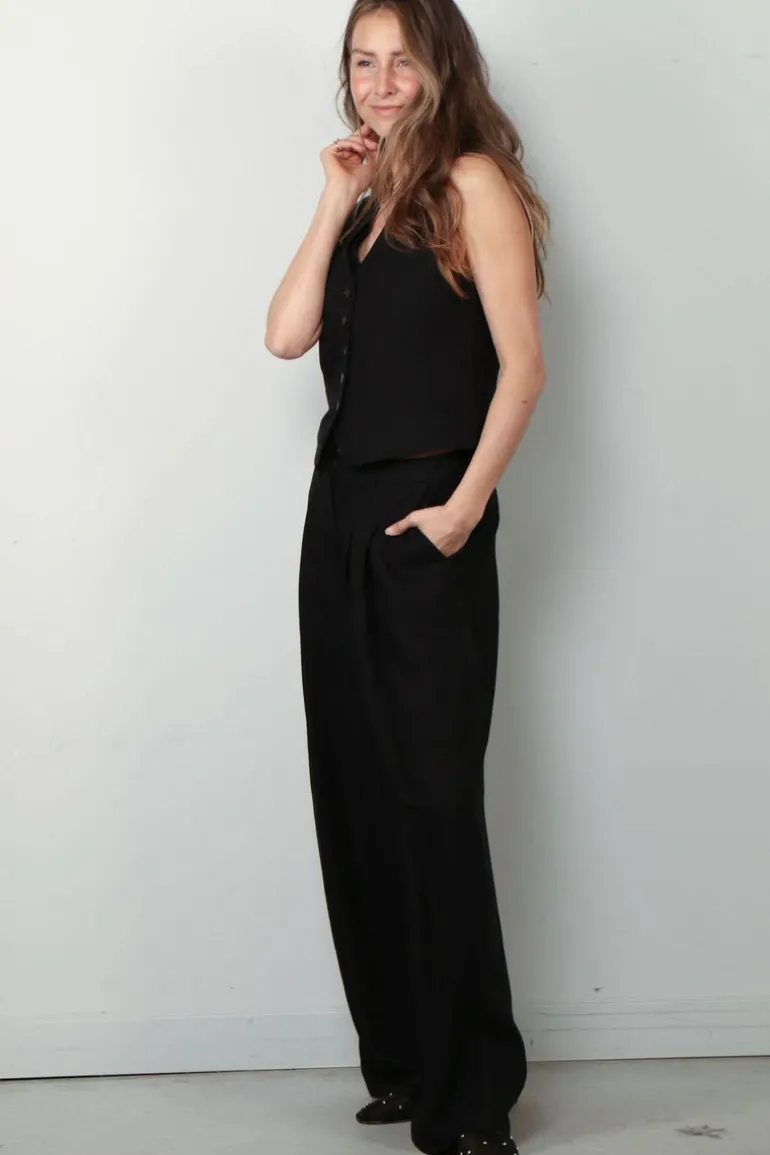 Herskind Vest - Double Up - Black