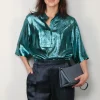 Indress Blouse - Camomille - Turquoise