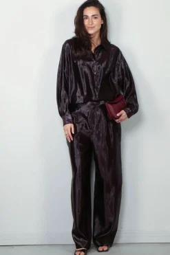 Indress Broek - Glaïeul - Burgundy Black