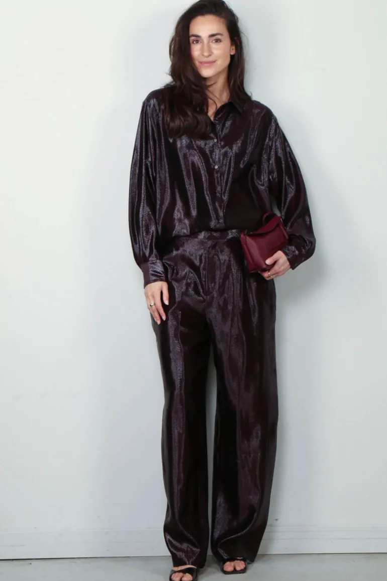 Indress Broek - Glaïeul - Burgundy Black