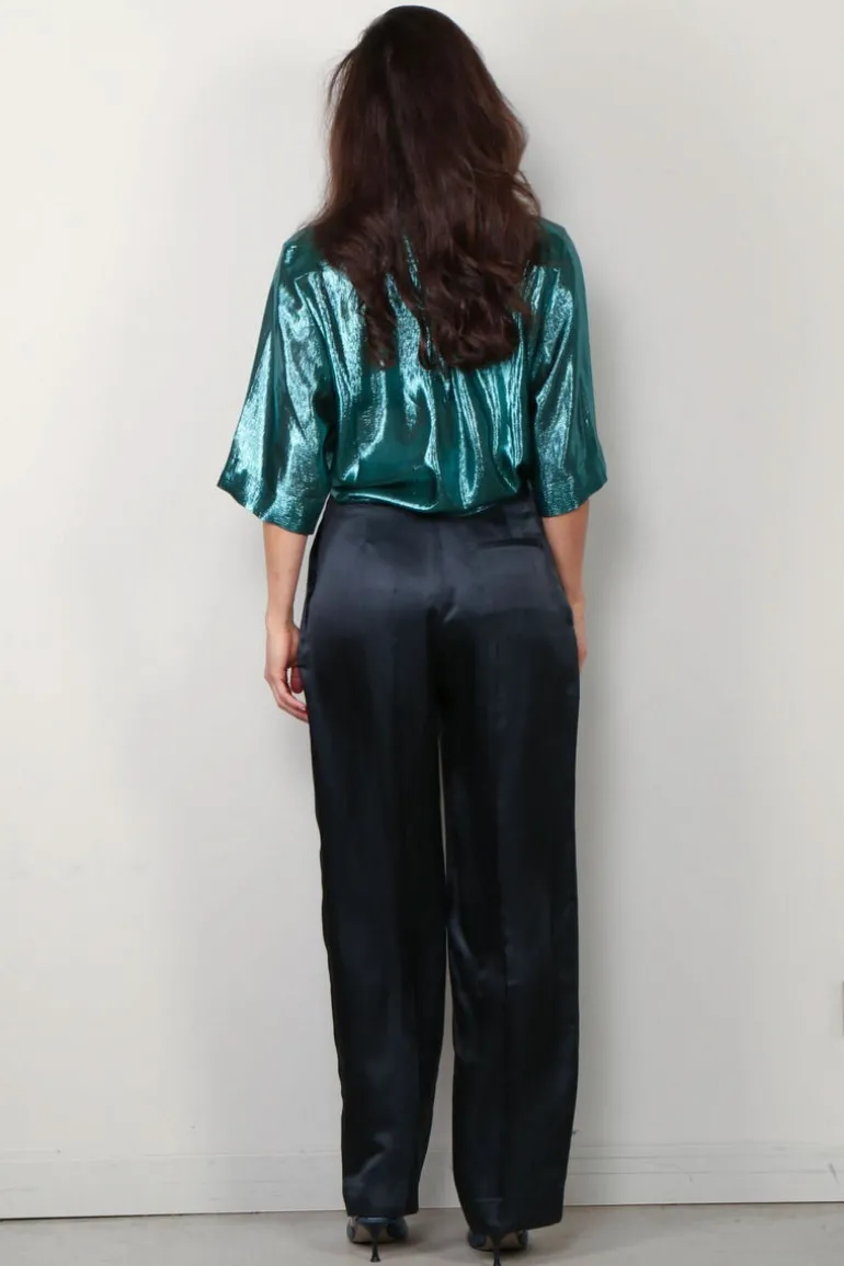 Indress Blouse - Camomille - Turquoise