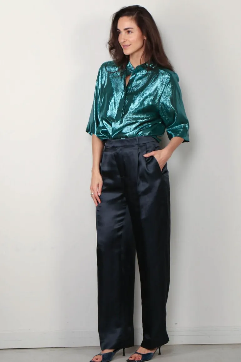 Indress Blouse - Camomille - Turquoise