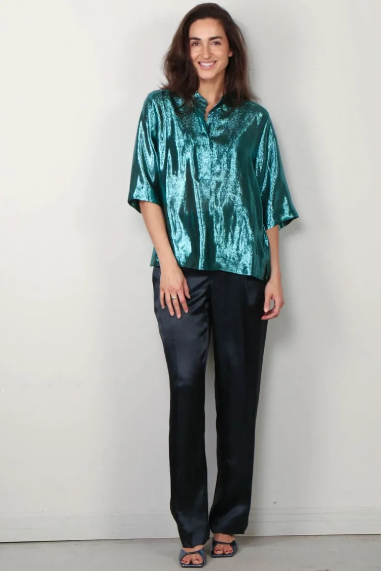 Indress Blouse - Camomille - Turquoise