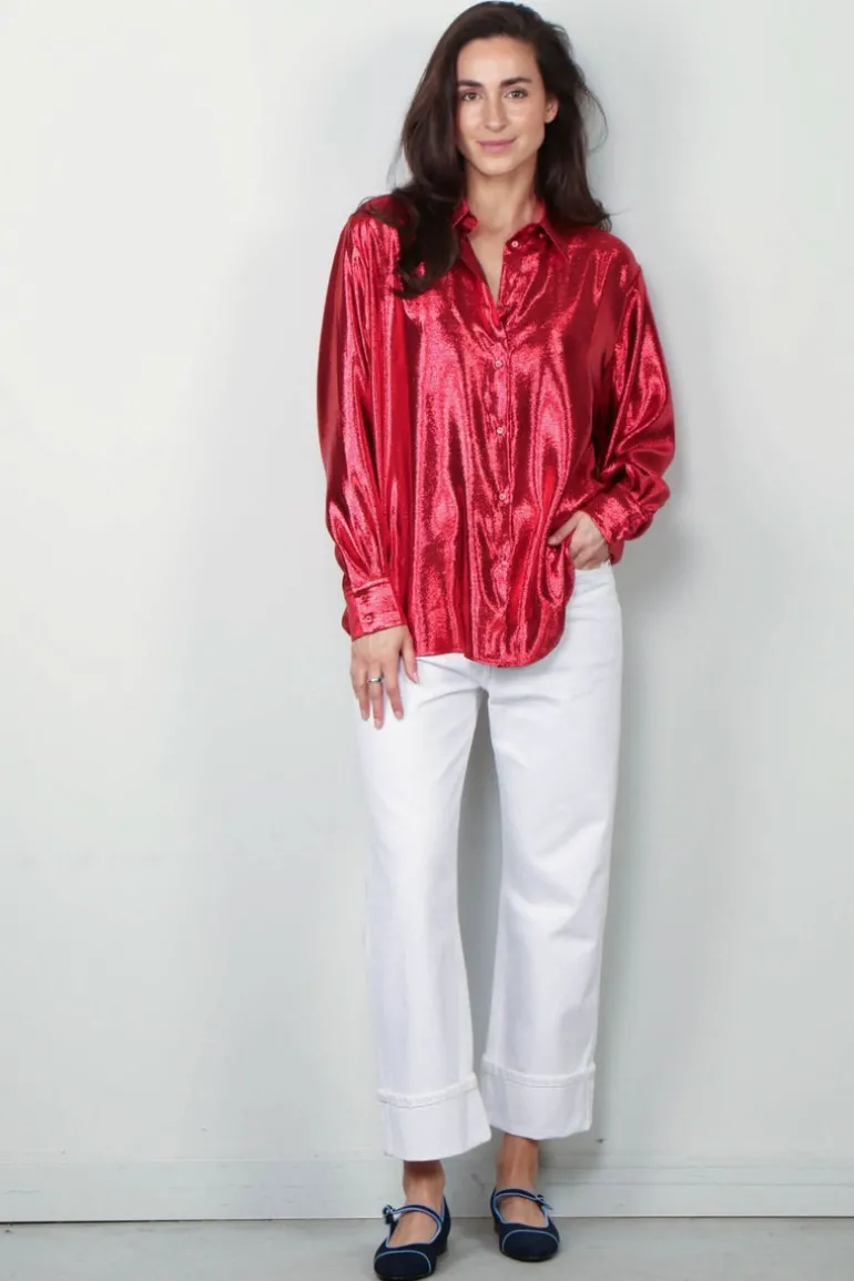 Indress Blouse - Jacinthe - Red