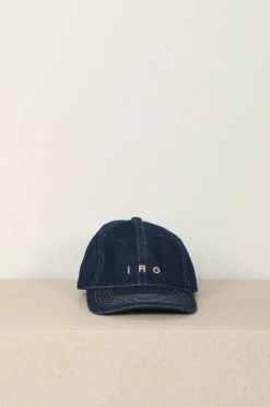IRO Cap - Greb raw - Raw denim blue