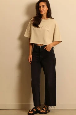 IRO T-shirt - Olinda - Cream pearl