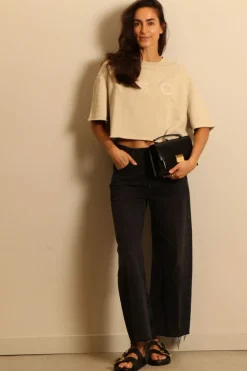 IRO T-shirt - Olinda - Cream pearl