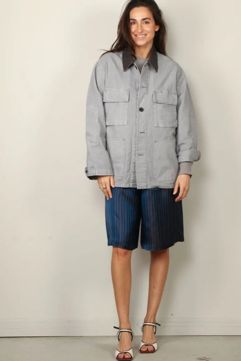 6397 Jasje - Barn Jacket - Slate