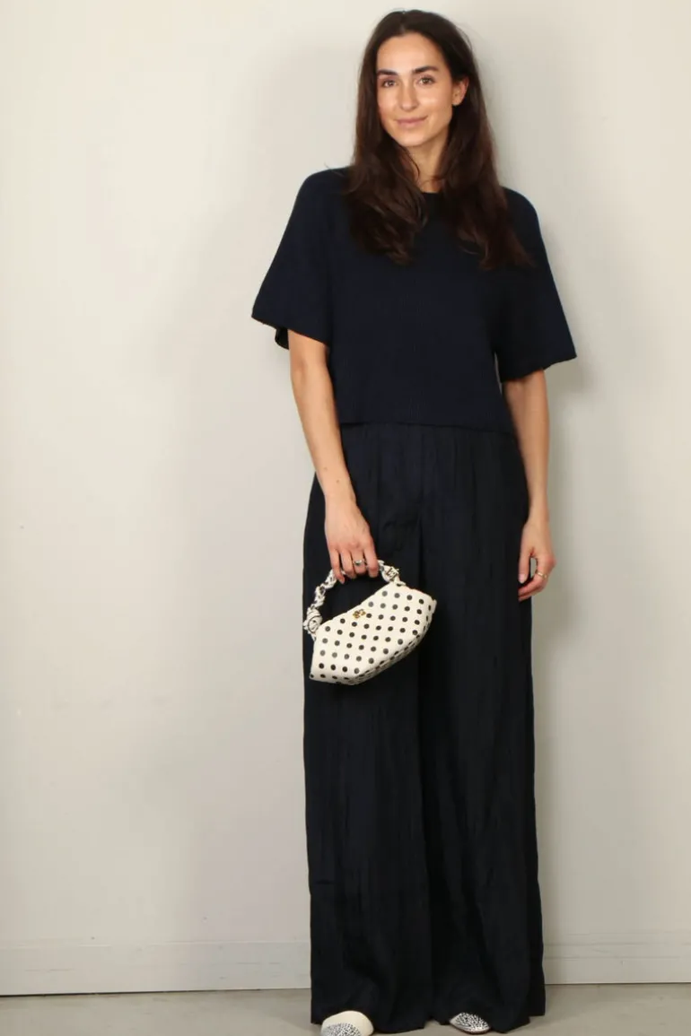 Joseph Broek - Thoresby Pant Habotai - Navy