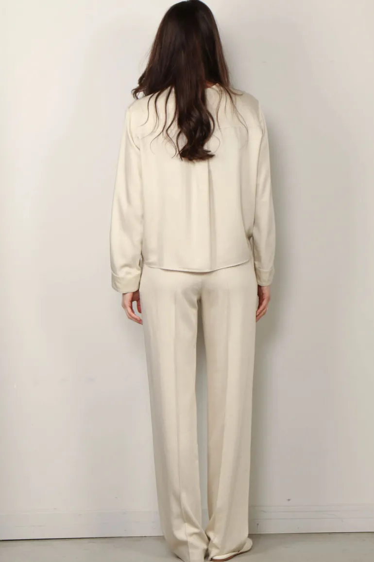 Joseph Blouse - Vega Jkt Soft Vis Tailor - Quail