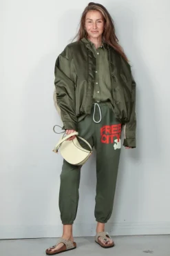 Kassl Editions Bomber - Bomber Short Nylon - Khaki Trench Beige