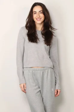 Lisa Yang trui - Ida - dove grey