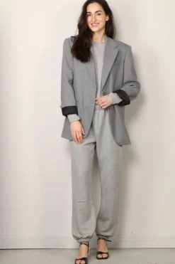 Lisa Yang trui - Ida - dove grey