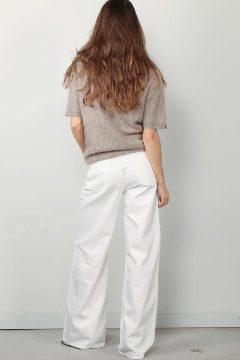 Lisa Yang T-shirt - Madelene - Mole Brushed