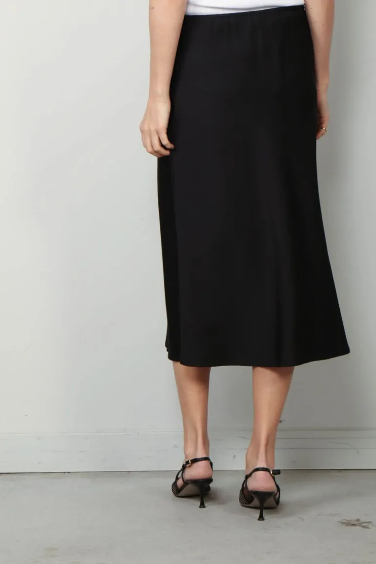 Lisa Yang Rok - Midi Skirt - Midnight