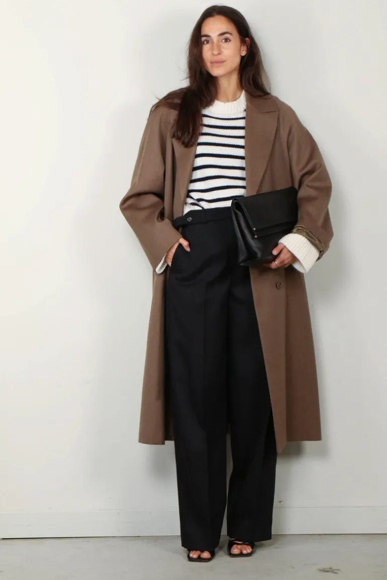 Lisa Yang Trui - Sony stripes - Cream/Navy