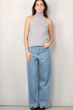 Lisa Yang Top - Leya - Cloudy Brushed