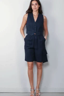 Margaux Lonnberg Short - Douglas - Navy
