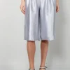 Maria McManus Short - Flap Pocket Basketball - Silver