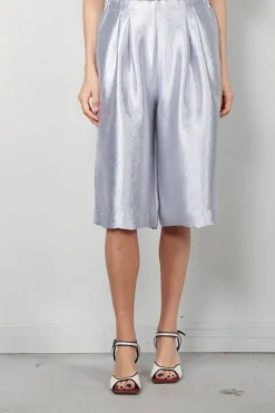 Maria McManus Short - Flap Pocket Basketball - Silver