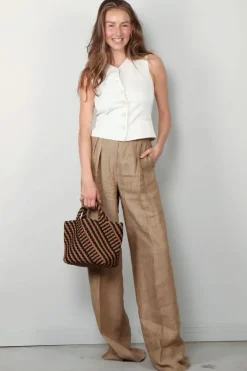 Max Mara Broek - Rauche - Tobacco