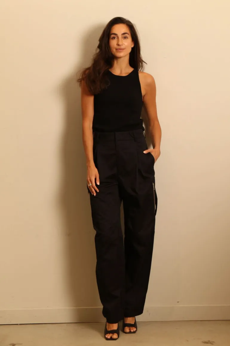 Max Mara top - ALFEO - BLACK