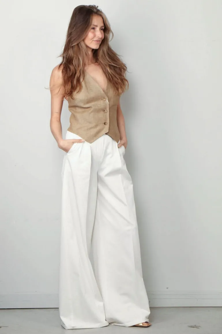 Max Mara Gilet - Sauro - Tobacco
