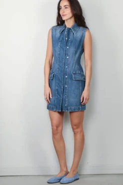 Max Mara Jurk - Carabo - Navy Vintage