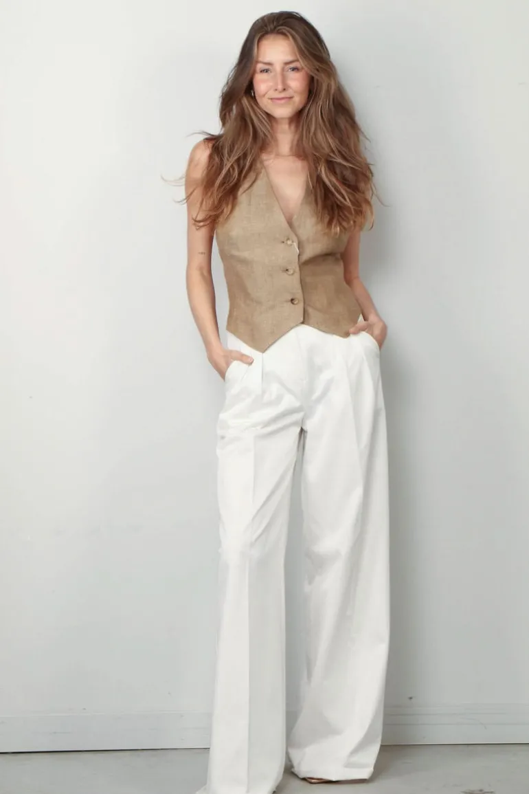 Max Mara Broek - Chenzia - White