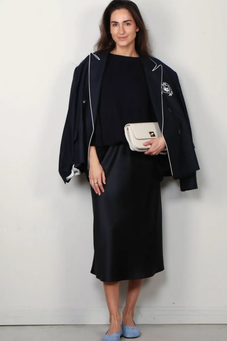 Max Mara Rok - Carnet - Ultramarine